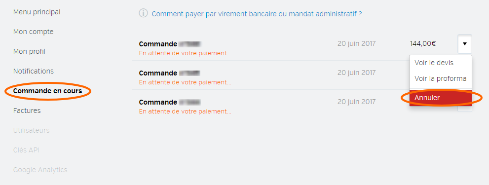 comment annuler une commande en cours de livraison sur amazon