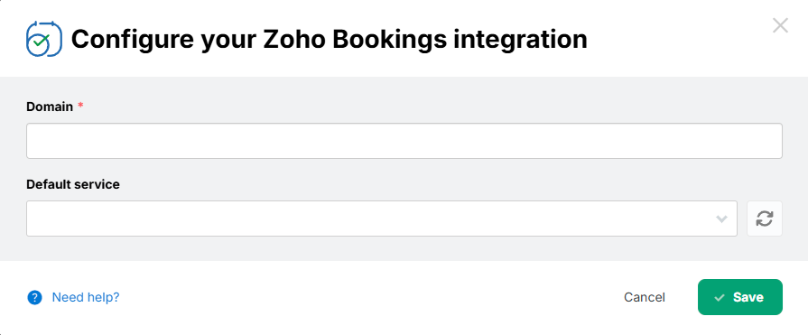 Configuration - Zoho Bookings.png
